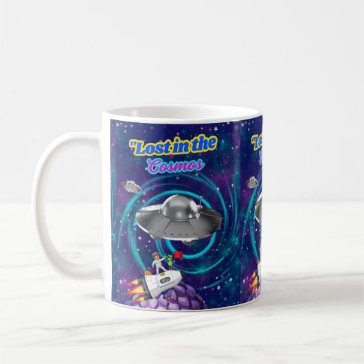 VERLOREN IM KOSMOS KAFFEETASSE (Links)
