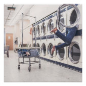 verloren im Laundromat Poster (Vorderseite)