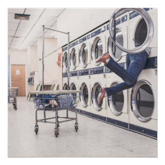 verloren im Laundromat Poster