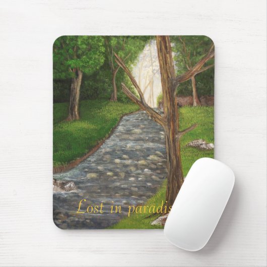 Verloren im Paradies… Mousepad (Mit Mouse)