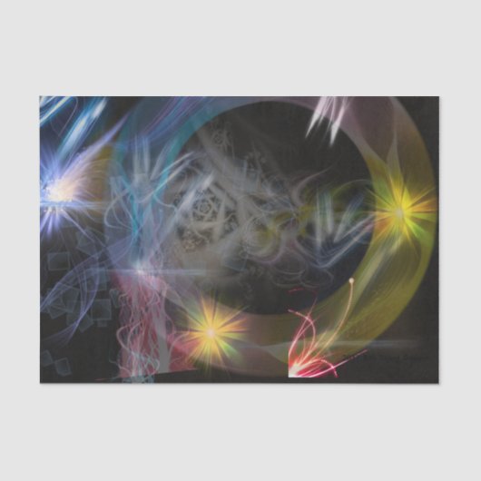 Verloren im Raum Seidenpapier (Vorderseite)