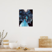 Verloren im verzauberten Waldposter Poster (Küche)