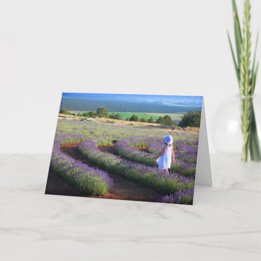 ~ verloren in den Gedanken… ~ Karte (Vorderseite)