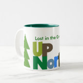 Verloren in der Great Up North Tasse - Extrabaum (Vorderseite Links)