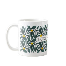 "Verloren in der Realität" dunkles Blumenmuster