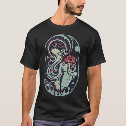 Verloren in der Zeit T-Shirt (Vorderseite)