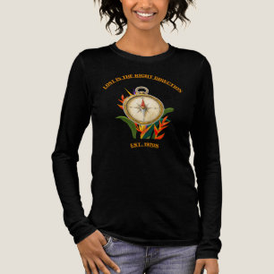Verloren in die richtige Richtung, Retro Vintage K Tri-Blend Shirt