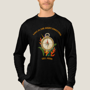 Verloren in die richtige Richtung, Retro Vintage K Tri-Blend Shirt