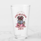 Verloren in einem Buch... Glas (Vorderseite)