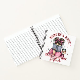 Verloren in einem Buch... Notizblock