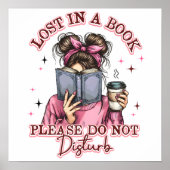 Verloren in einem Buch... Poster (Vorne)