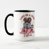 Verloren in einem Buch... Tasse (Links)