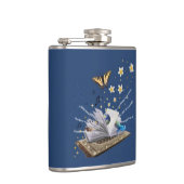 Verloren in einem Quatrain von Adiela Akoo - Vinyl Flachmann (Rechts)