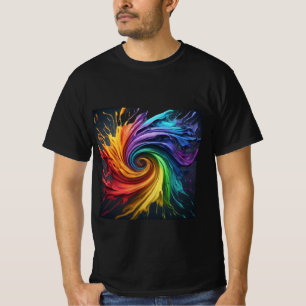 Verloren in einer farbenfrohen Welt T-Shirt