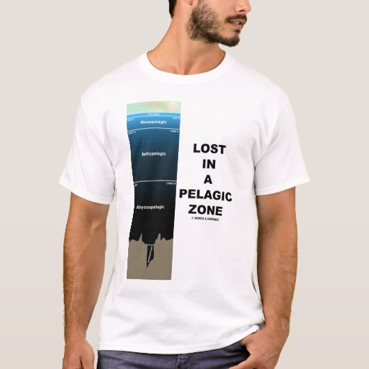 Verloren in einer pelagischen Zone (Ozeanographie) T-Shirt (Vorderseite)