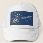 Verloren in einer Quatrain-Höhle von Adiela Akoo Truckerkappe (Vorderseite)