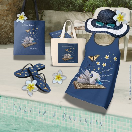 Verloren in einer Quatrain Poesie Tasche von Adiel