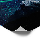 Verloren in einer Welt der Träume und Berge Poster (Ecke)