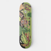 verloren in Jeremyville Skateboard (Vorderseite)