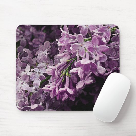 Verloren in Lilac Mousepad (Mit Mouse)