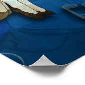 verloren in meiner Musik Poster (Ecke)