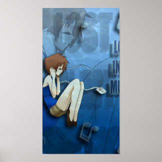 verloren in meiner Musik Poster