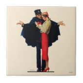 Verloren in Paris Fliese (Vorderseite)