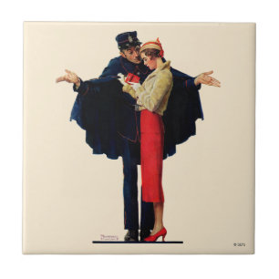 Verloren in Paris Fliese