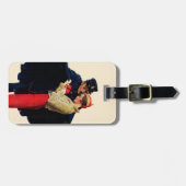 Verloren in Paris Gepäckanhänger (Vorderseite horizontal)