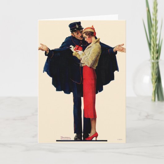 Verloren in Paris Karte (Vorderseite)