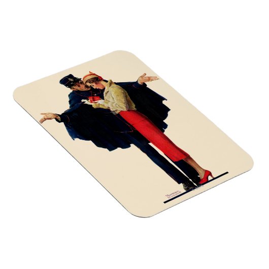 Verloren in Paris Magnet (Rechte Seite)