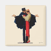 Verloren in Paris Magnet (Vorne)