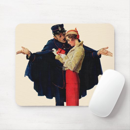 Verloren in Paris Mousepad (Mit Mouse)