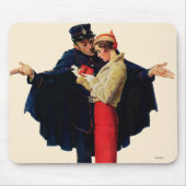 Verloren in Paris Mousepad (Vorne)