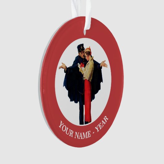 Verloren in Paris Ornament (Vorderseite)