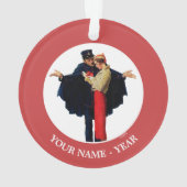 Verloren in Paris Ornament (Rückseite)