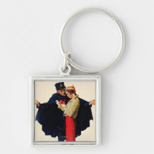 Verloren in Paris Schlüsselanhänger