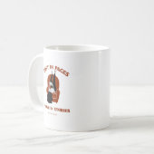 Verloren in Seiten, gefunden in Geschichten. Kaffeetasse (Vorderseite Links)