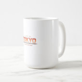Verloren in Tokio Kaffeetasse (VorderseiteRechts)