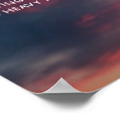 Verloren - Kurzes Gedicht Poster (Ecke)