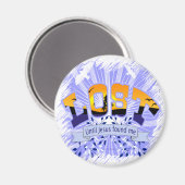 VERLOREN MAGNET (Vorderseite/Rückseite)