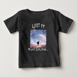 Verloren?? Oder einfach nur auf Erkundung...Wüsten Baby T-shirt