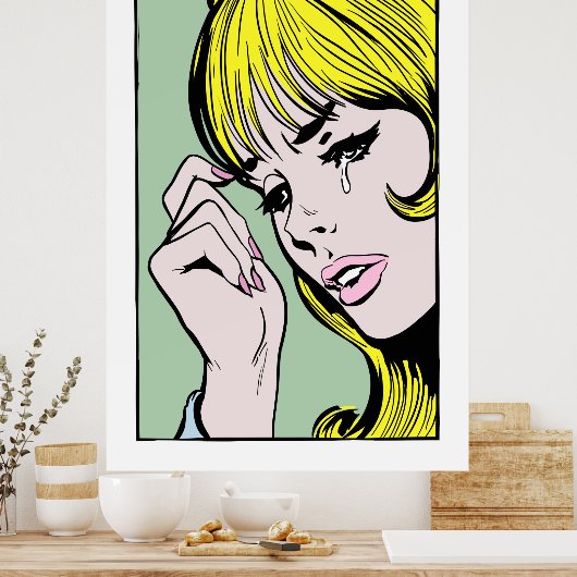 verloren poster (Küche)