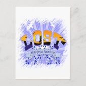 VERLOREN POSTKARTE (Vorderseite)