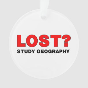 Verloren? Studiengeografie Ornament