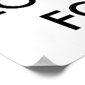 VERLOREN UND GEFUNDEN POSTER (Ecke)