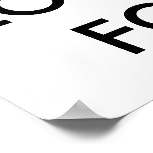 VERLOREN UND GEFUNDEN POSTER (Ecke)