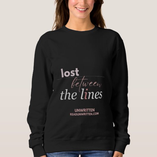 Verloren werden sweatshirt (Vorderseite)