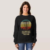 Verlorene Anzahl an Discs, die ich warf Disc Golf  Sweatshirt (Vorne ganz)