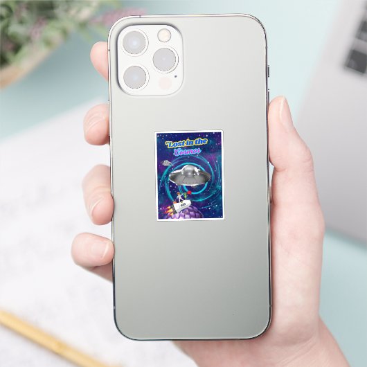 VERLORENE COSMOS AUFKLEBER (Telefon)